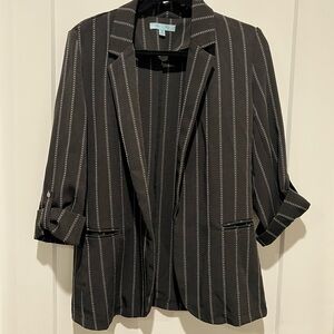 Boutique Brand Blazer with Stripe Detail